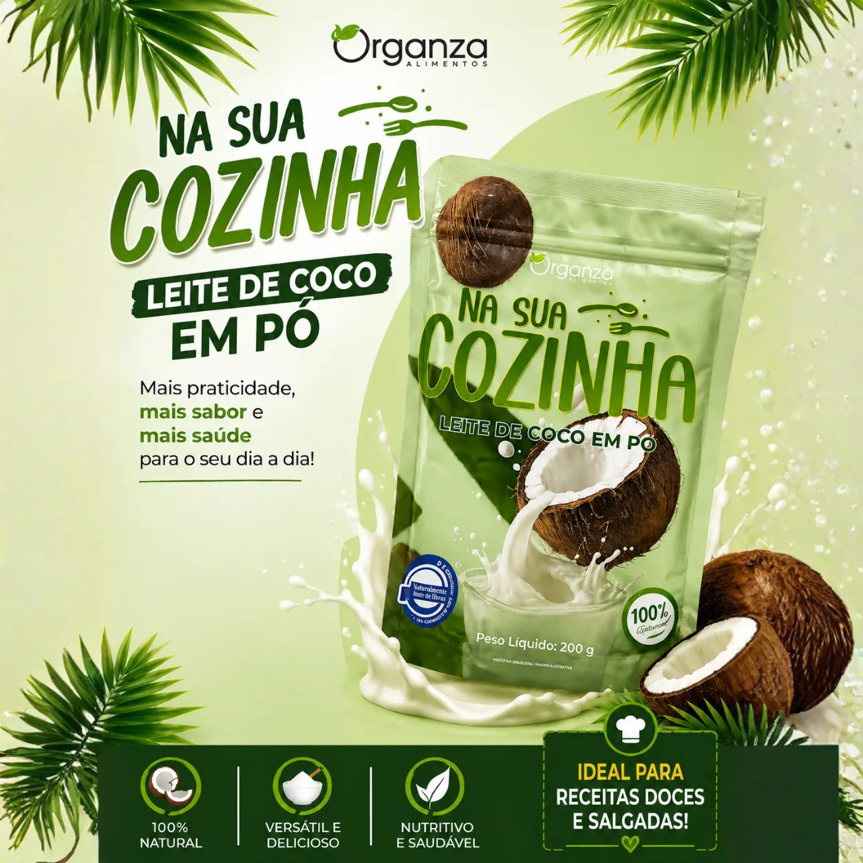 LEITE DE COCO EM PÓ