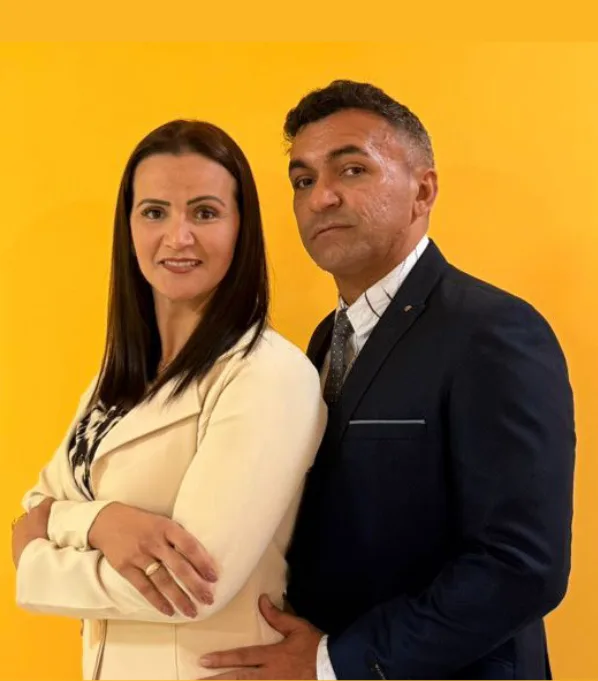 Celso Oliveira e Lilian Flores